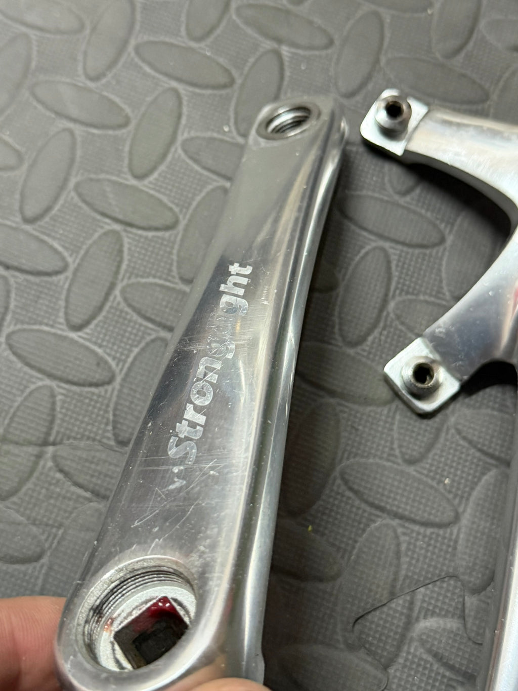 Stronglight Track Crankset 165mm 144BCD