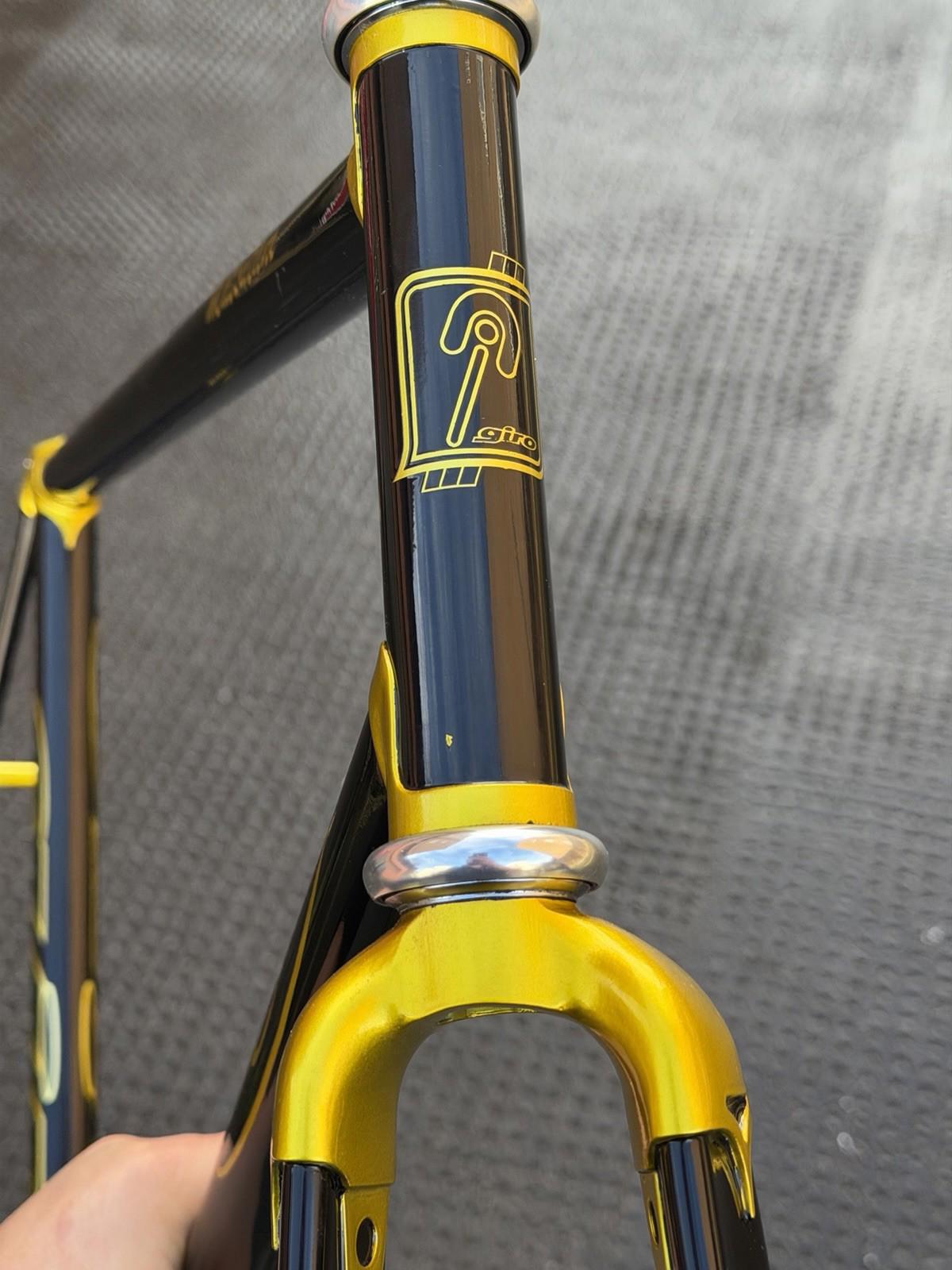 Giro Njs Frameset  Fixed Gear Size Medium Columbus Max Forks