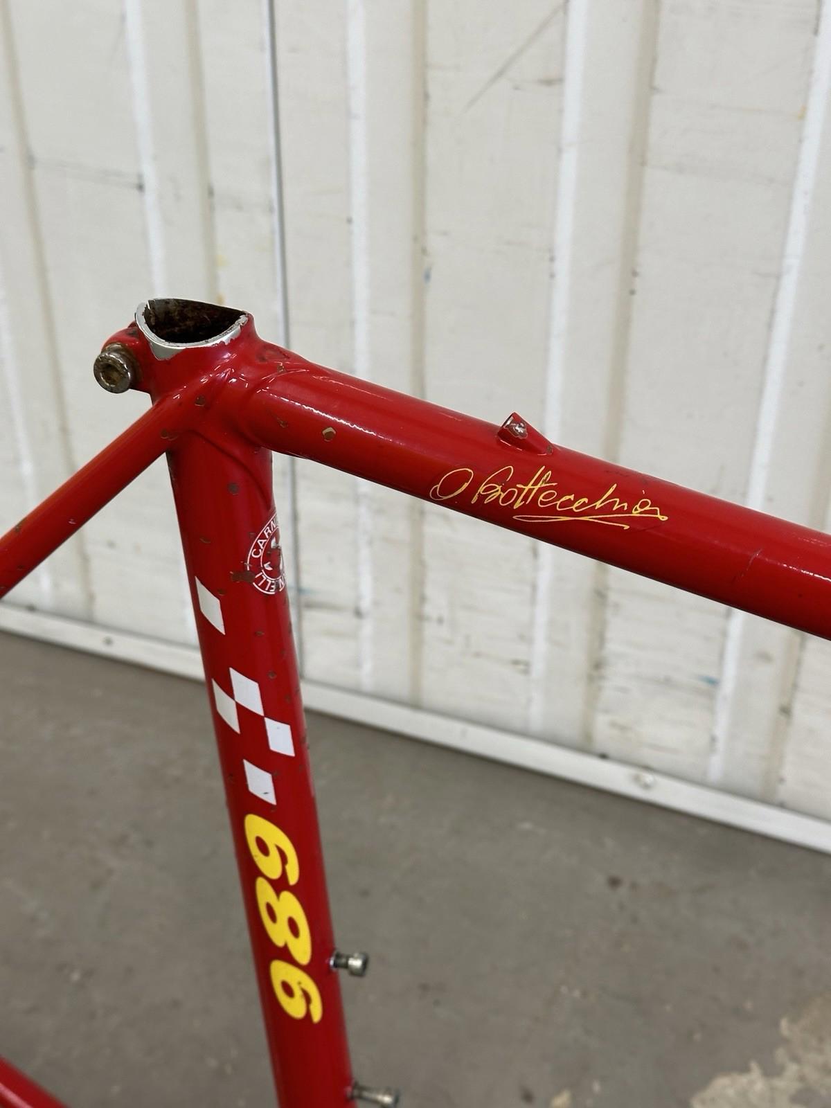 bottecchia 686 Vintage Road Frameset Small Classic Frame Campagnolo Headset