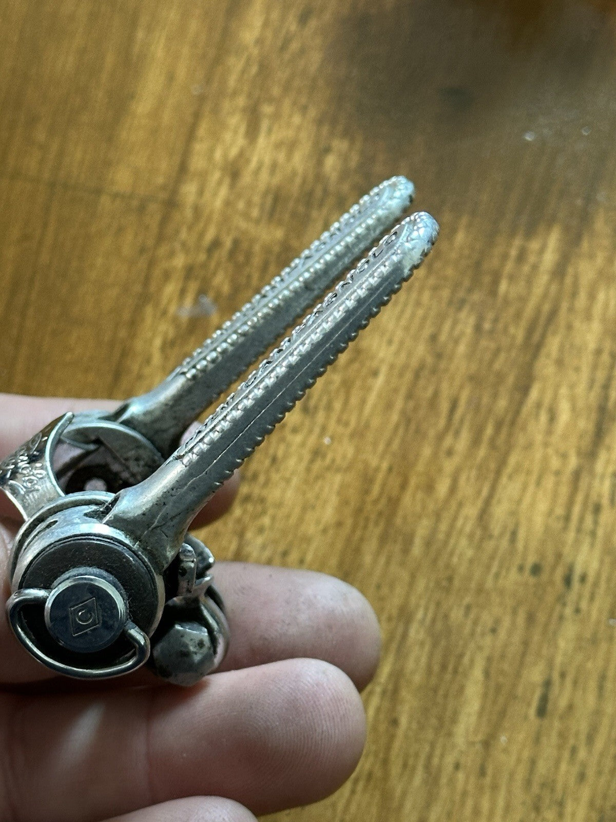 Vintage Campagnolo Clamp On Shifters Levers - view 9