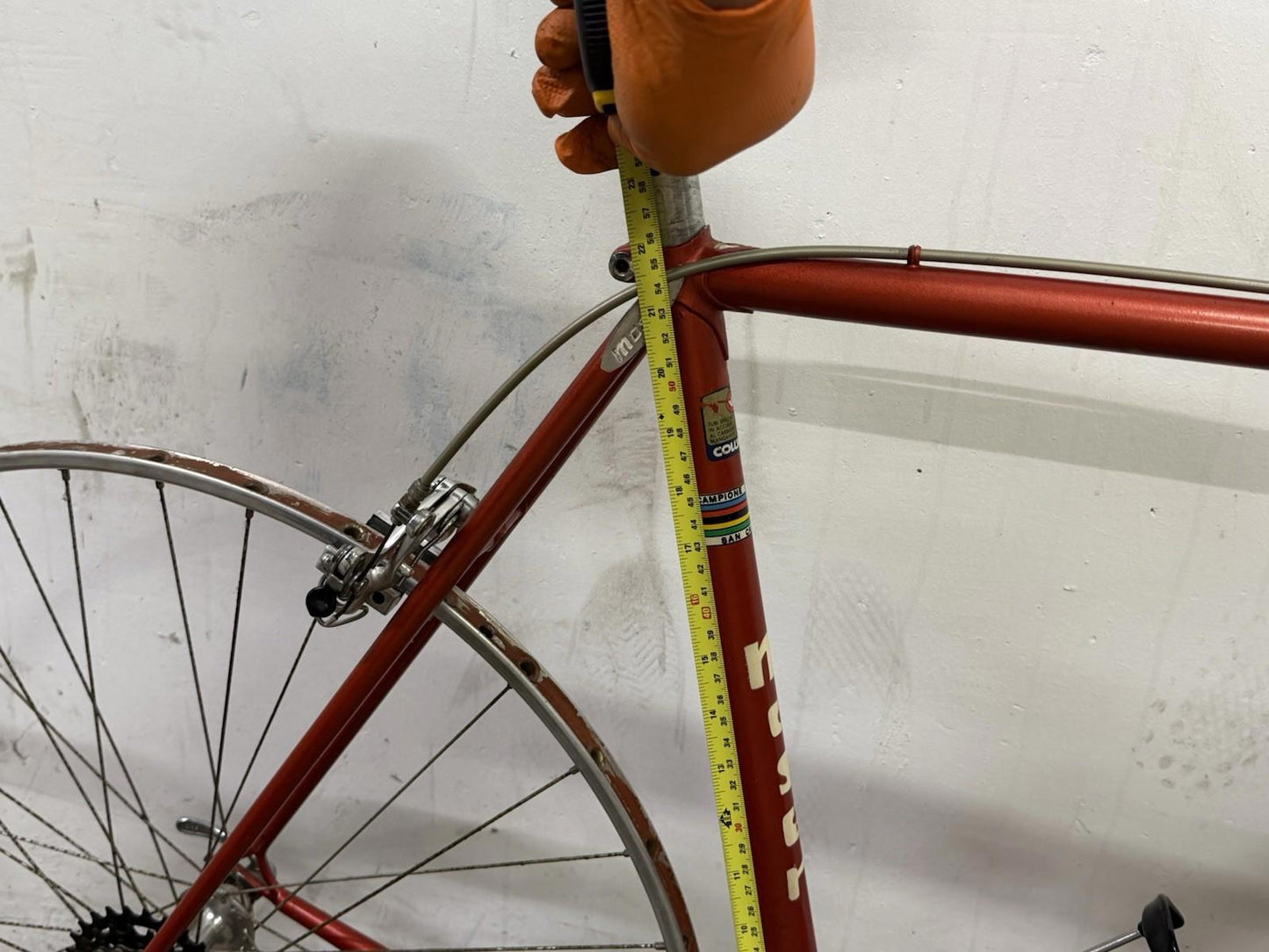 F Moser Rare Supernprestige Steel Road Bike Vinateg Size Medium Shimano 600 Grou