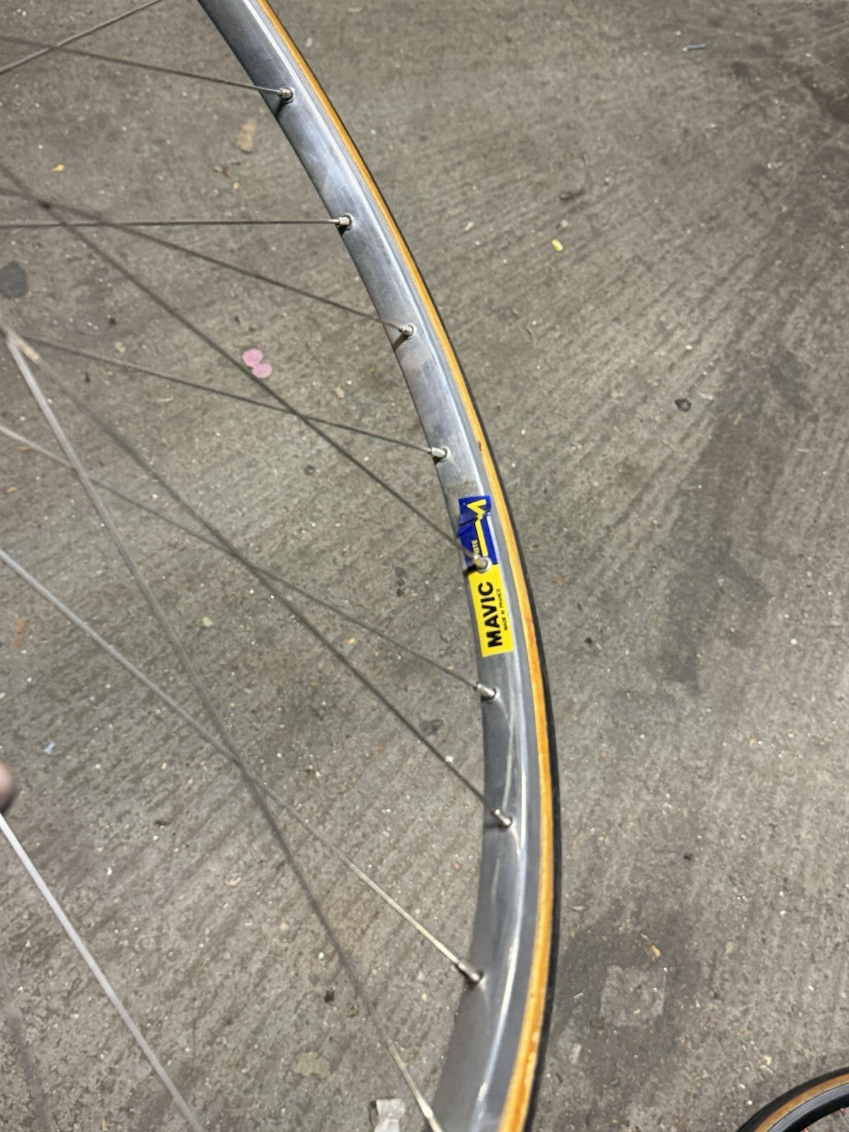 Campagnolo Pista Track Wheelset 700c Tubular Mavic Rims Wheel Pista - view 9