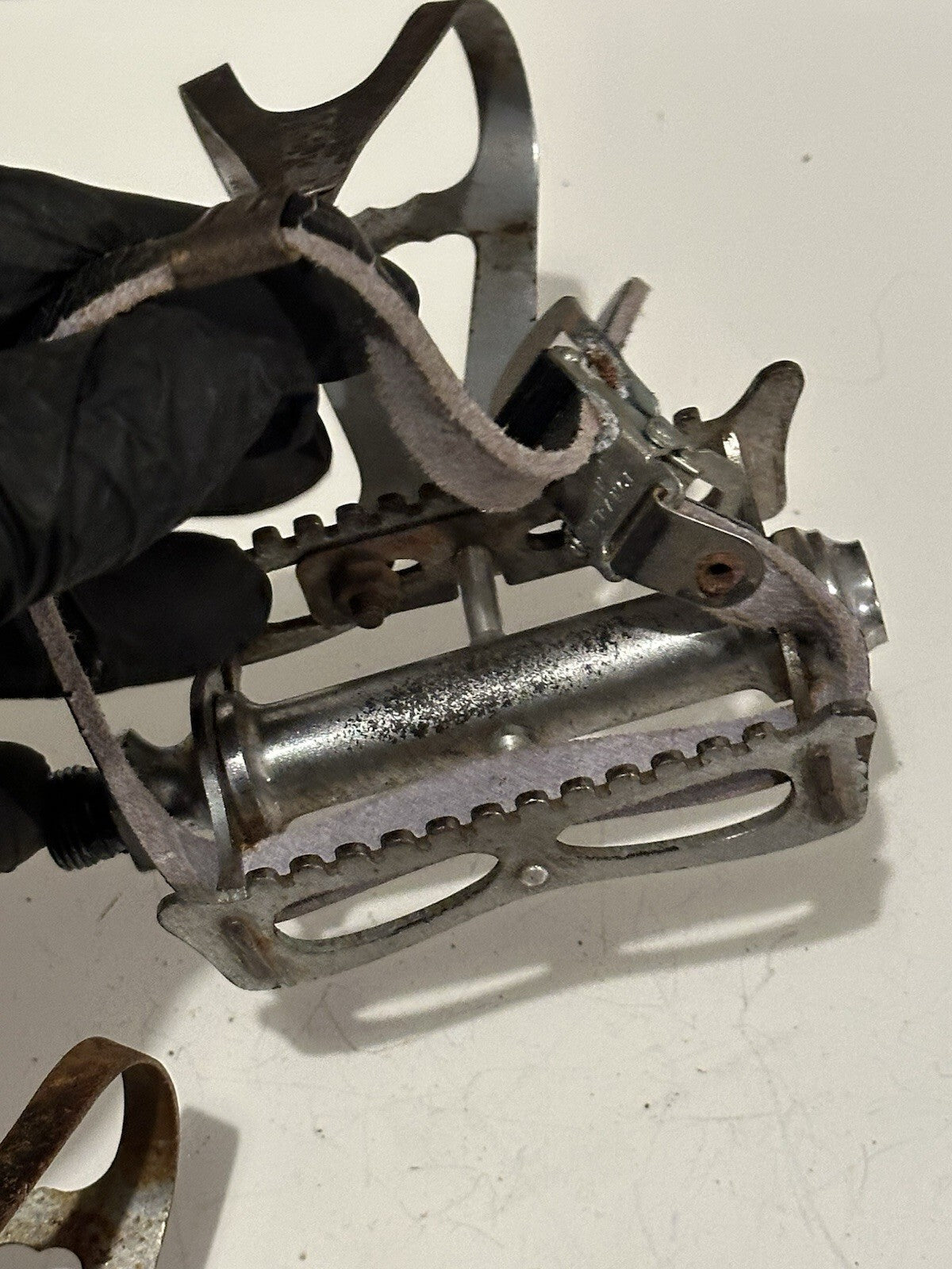 Vintage Bicycle Pedals And Cges