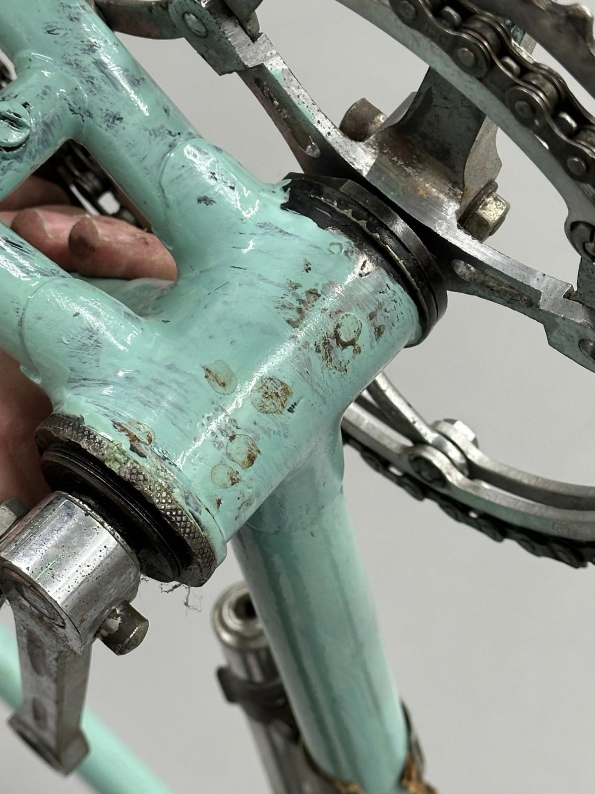 Rare Bianchi Folgore Cambio Corsa Late 40s Classi Road Bike
