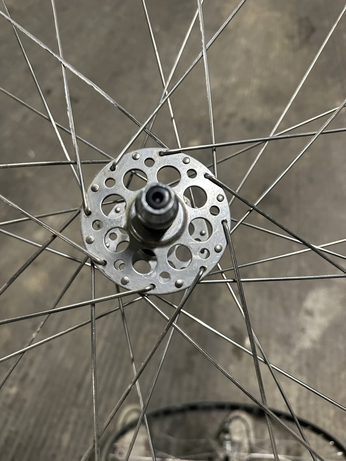 Rare Campagnolo Gran Sport Vintage Hub Mavic Modern Clincher Rims 700c - view 2
