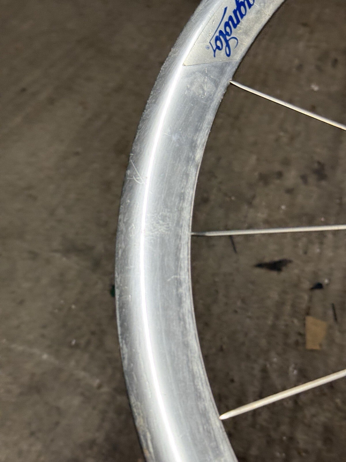 Rare Campagnolo Shamal Front Wheel 1st Gen Pista 650c Tubular