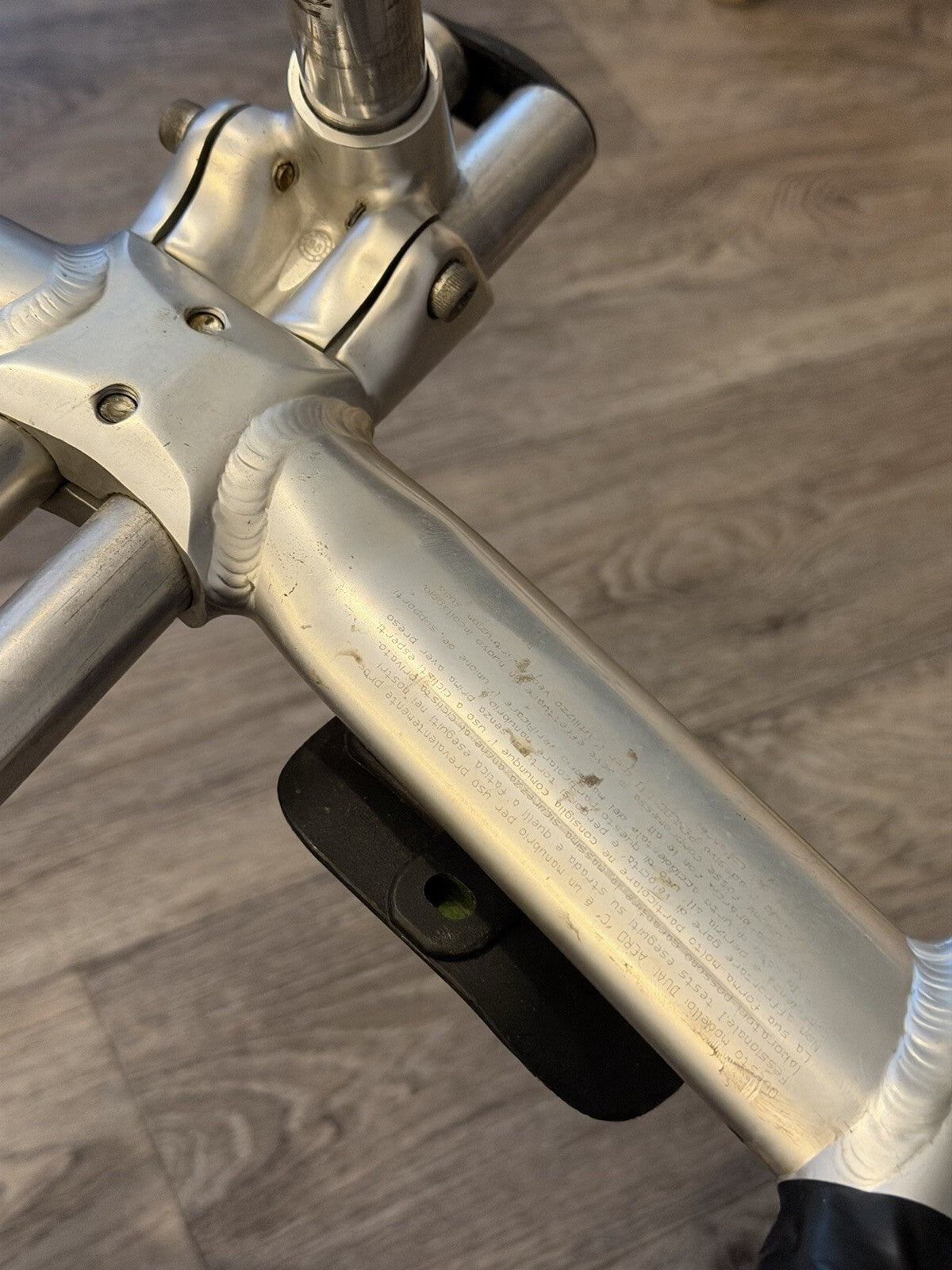 Rare Itm Dual Road Track Tt Handlebars Set