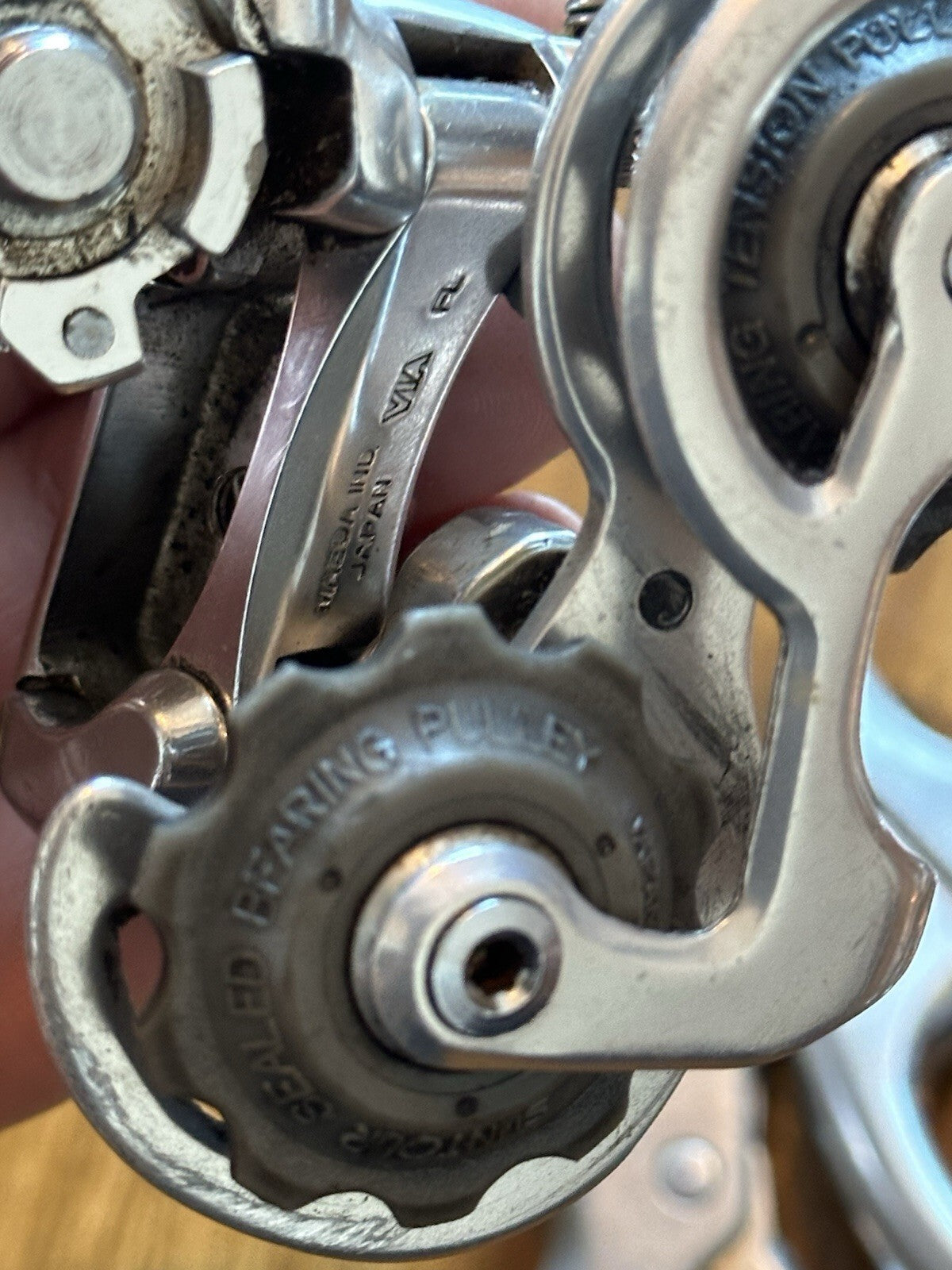 Rare Vintage Suntour Superbe Pro Road Bike Groupset Hubs - view 24
