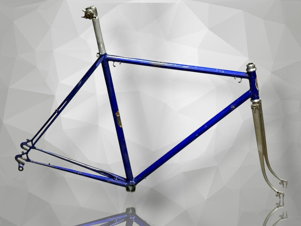 Classic Higgins Steel Road Frameset Rust On Forks Repainted  Size L