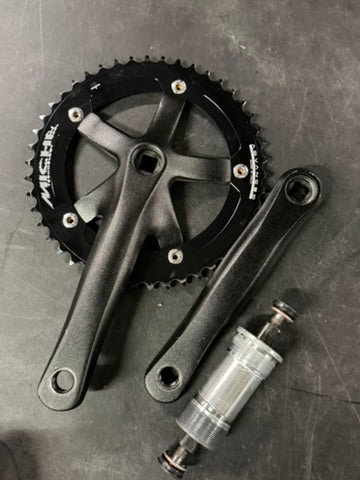 Andel Single Speed Track Crankset 165mm 46t