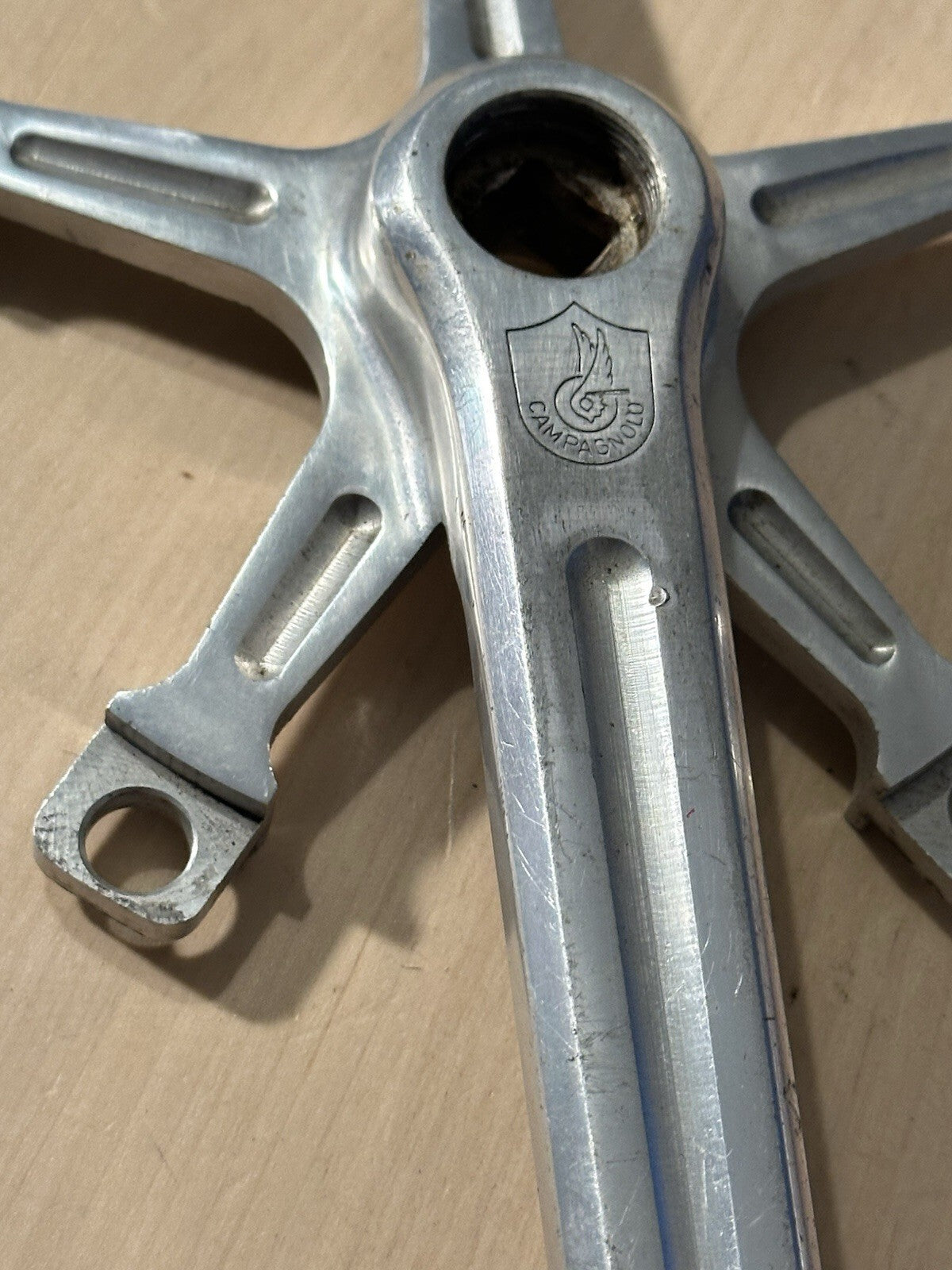Campagnolo Record Strada 172.5mm Road Vintage Cranks - product photo 2 | Miclo Bikes