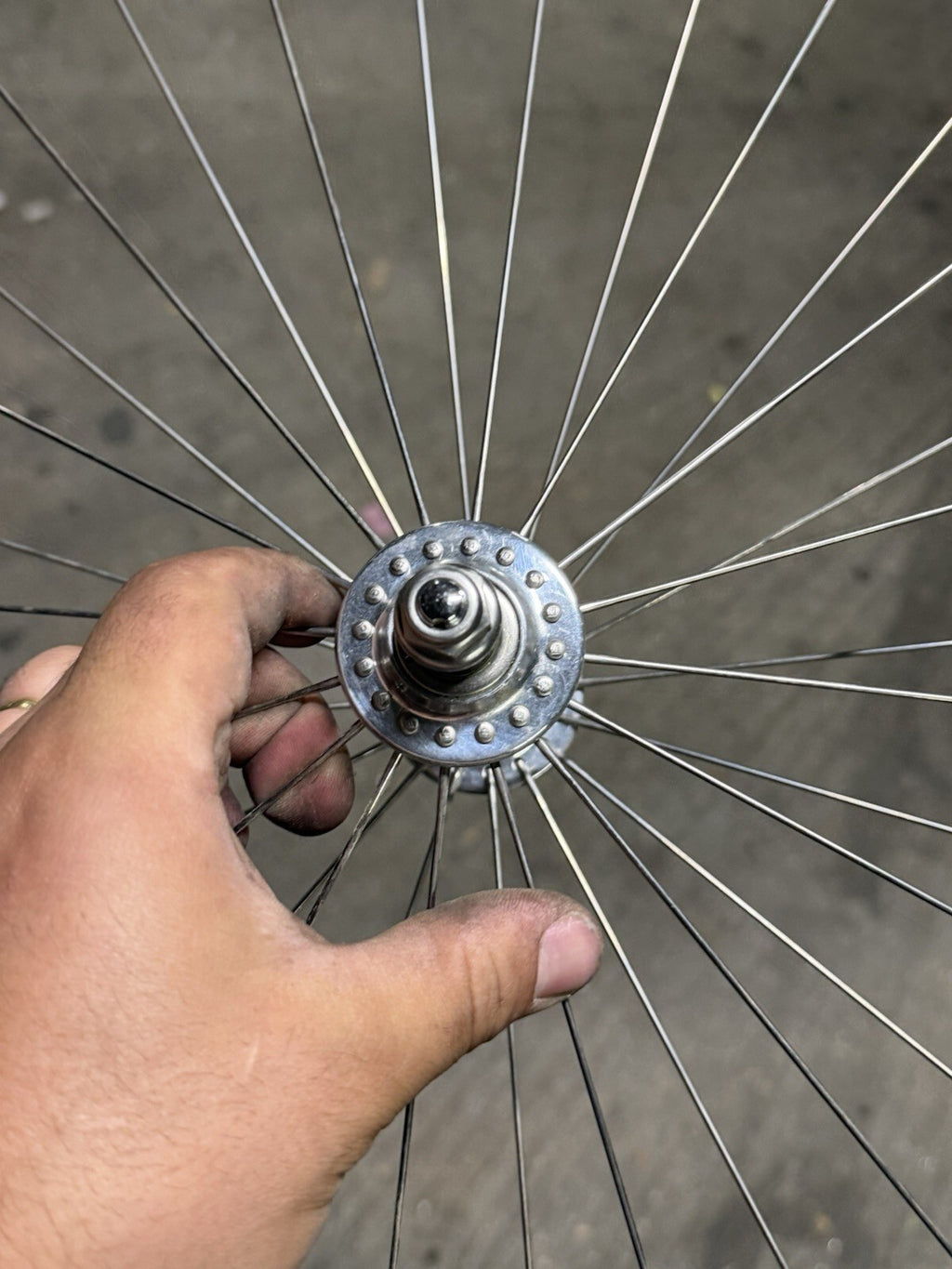 Campagnolo Pista Track Wheelset 700c Tubular Mavic Rims Wheel Pista - view 7