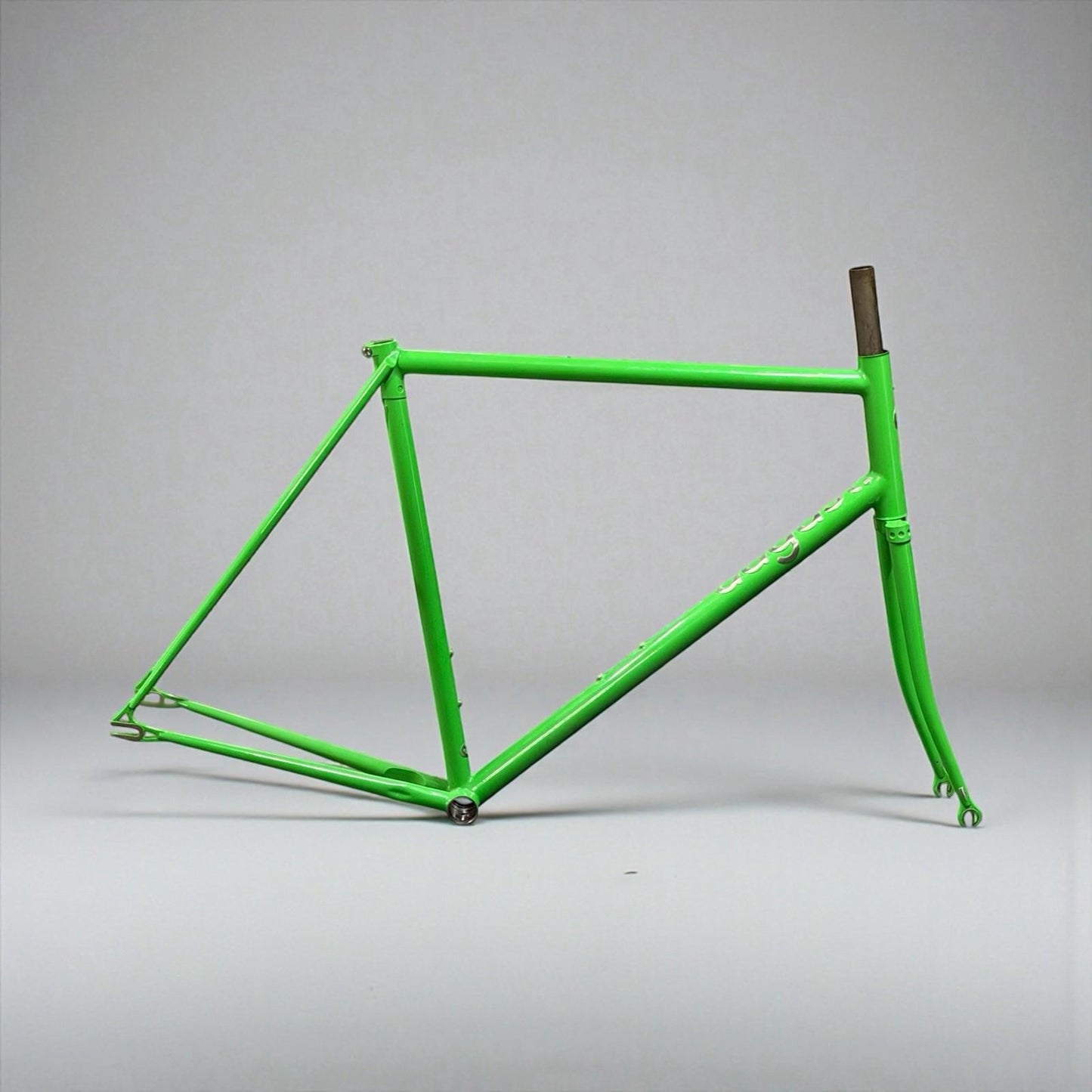 Custom Made August Cycles Columbus Track Frameset Fixed Gear 30mm Tires Size 57