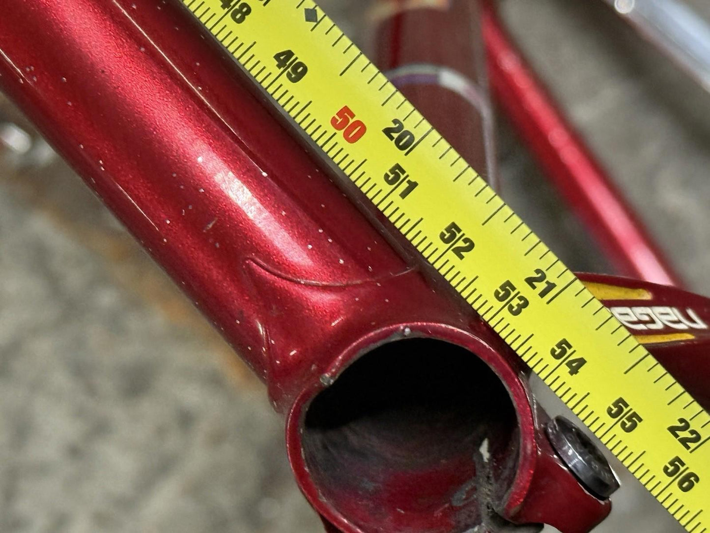 Rare Njs Nagasawa Frameset Fixed Gear Keirin Track Frame Size m