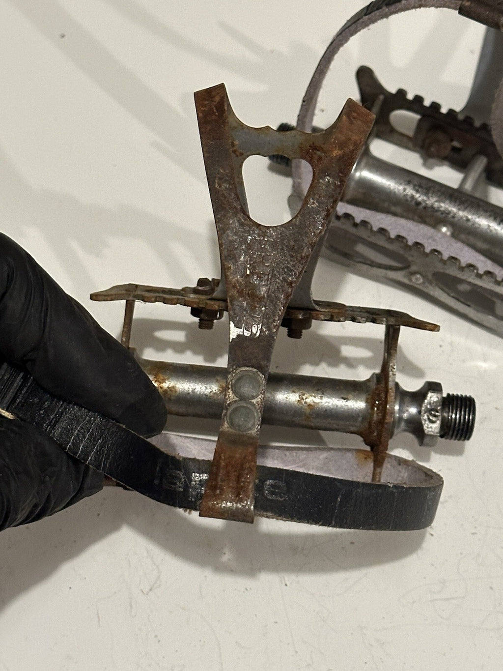 Vintage Bicycle Pedals And Cges