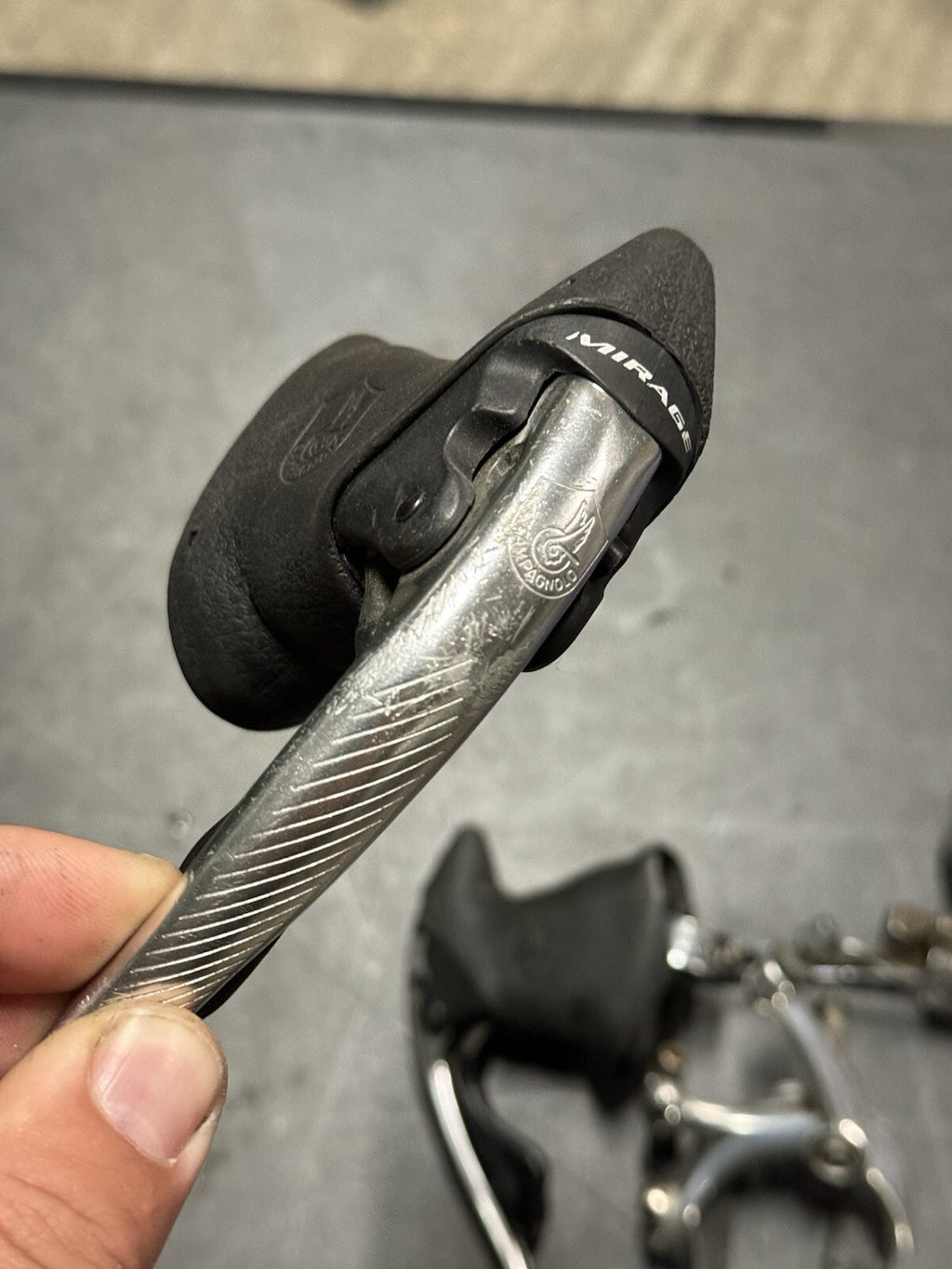 Campagnolo Mirage Groupset Shifter Front Derailleur And Brakes - product photo 9 | Miclo Bikes