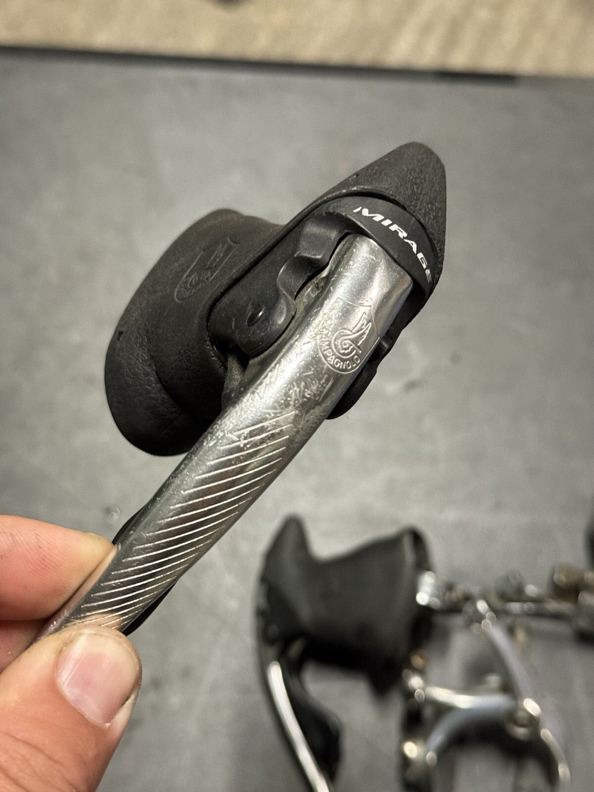 Campagnolo Mirage Groupset Shifter Front Derailleur And Brakes - product photo 9 | Miclo Bikes