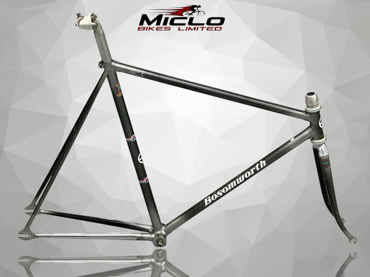 Bosomworth Pursuit Frameset 700/650c Forks Campagnolo Seatpost