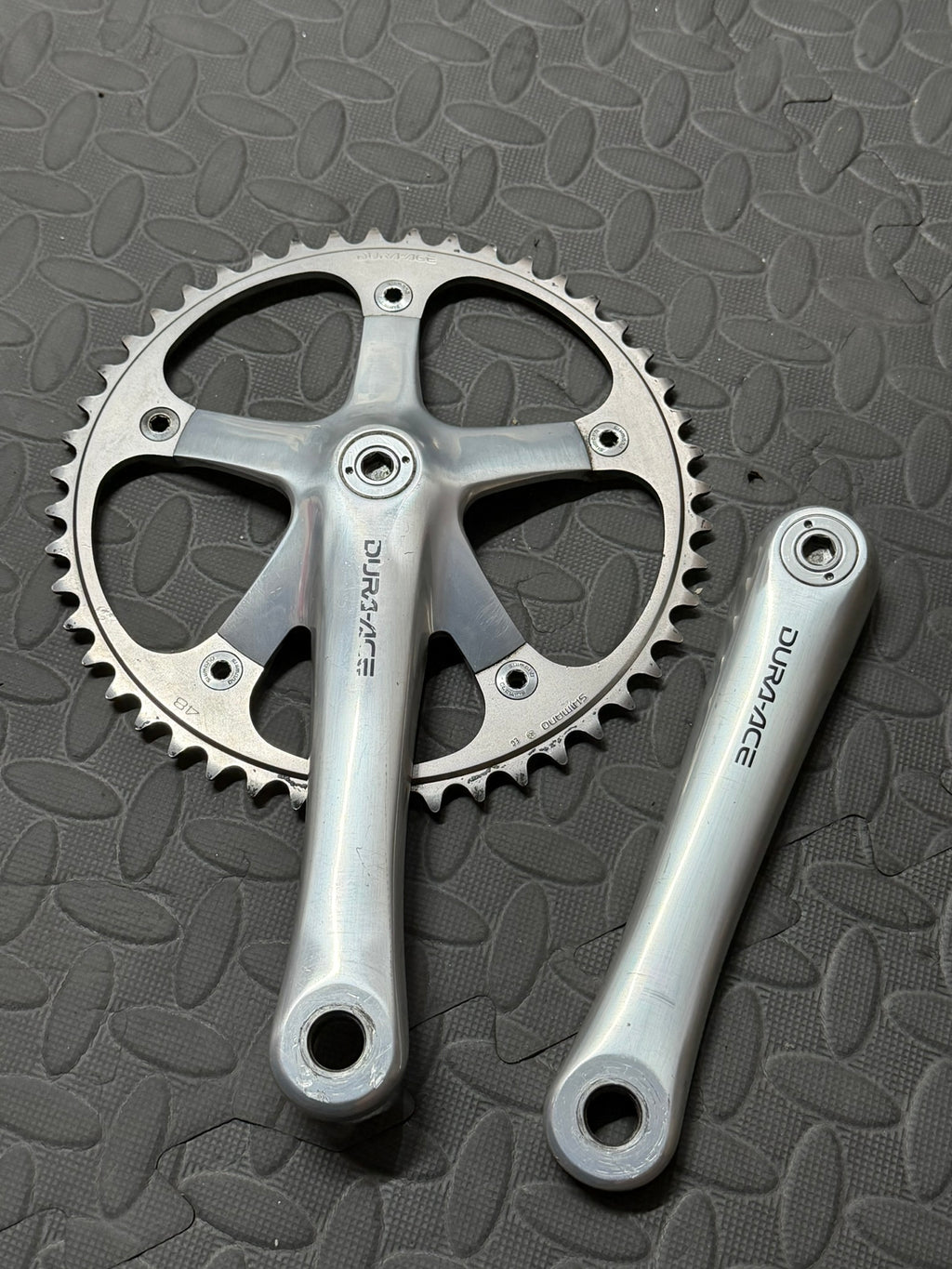 Dura Ace 7710 Track Crankset 165mm 48t