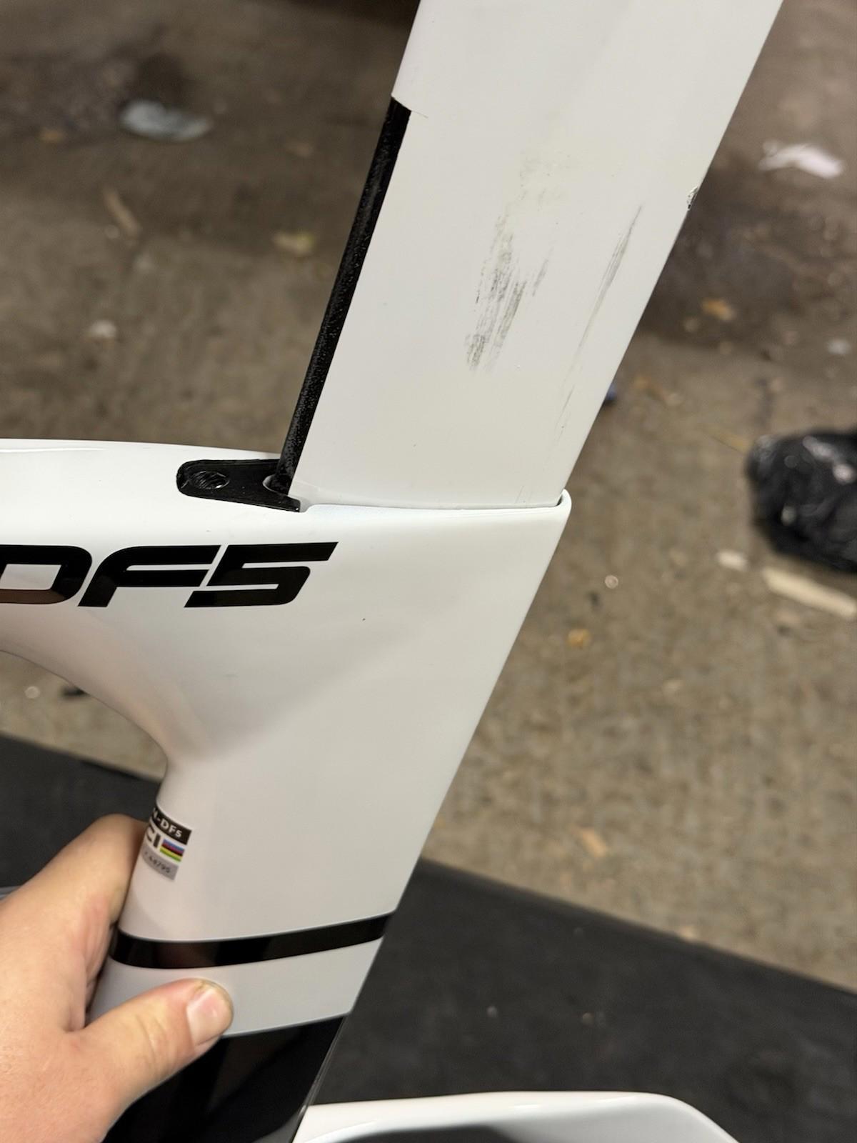 Dolan Df5 Size 61 Track Carbon Frameset Pista