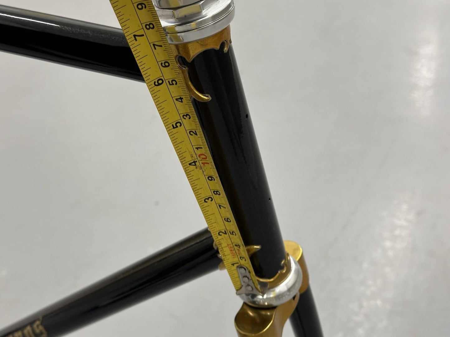 Youngs Cycles Rare English Lightweight Frameset Classic Record Headset Size Larg