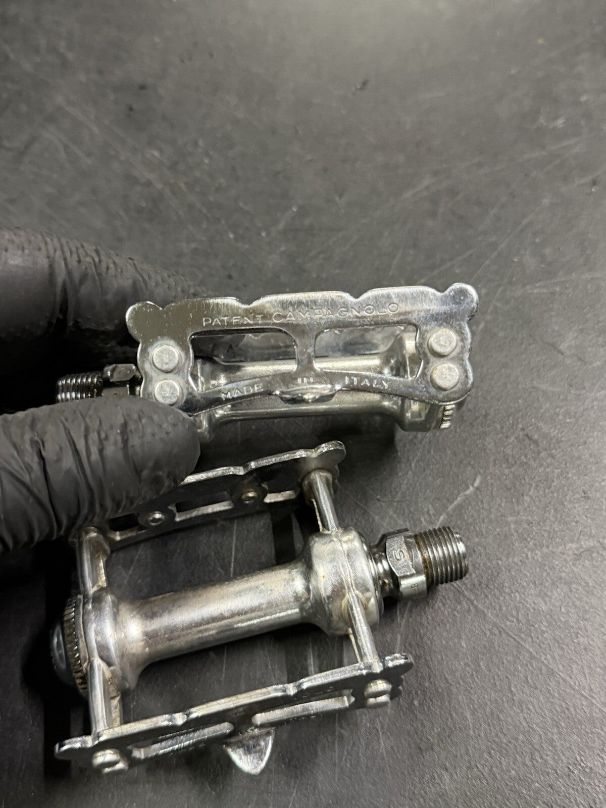 Campagnolo Record Pista Bike Pedals Vintage Rare - product photo 2 | Miclo Bikes