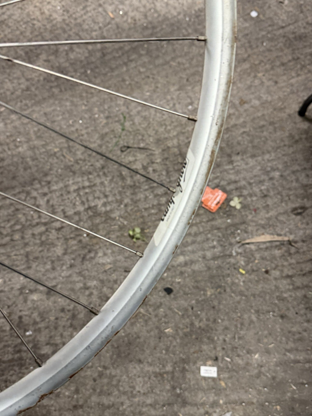 Tubular Miche Rear Track Pista Wheel Campagnolo Rim - view 8