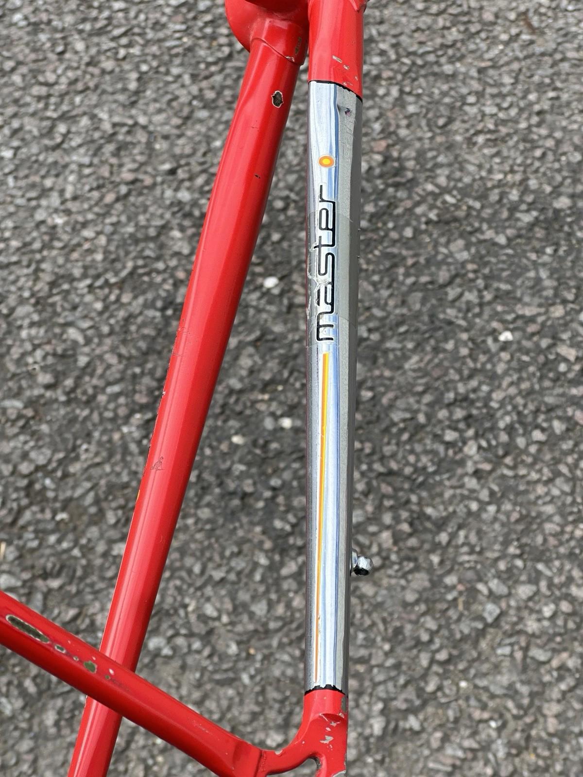 Rare Vintage Colnago Pursuit Tt 700/650c Cx Straight Forks Small Dent