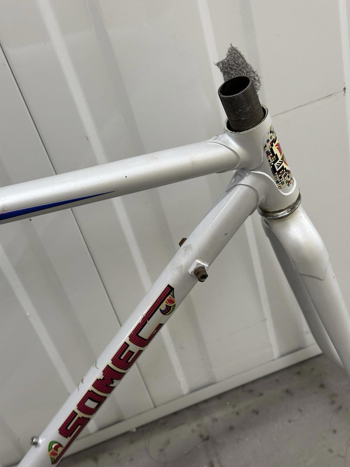 Vintage Somec Columbus Road Frameset Size Small Frame
