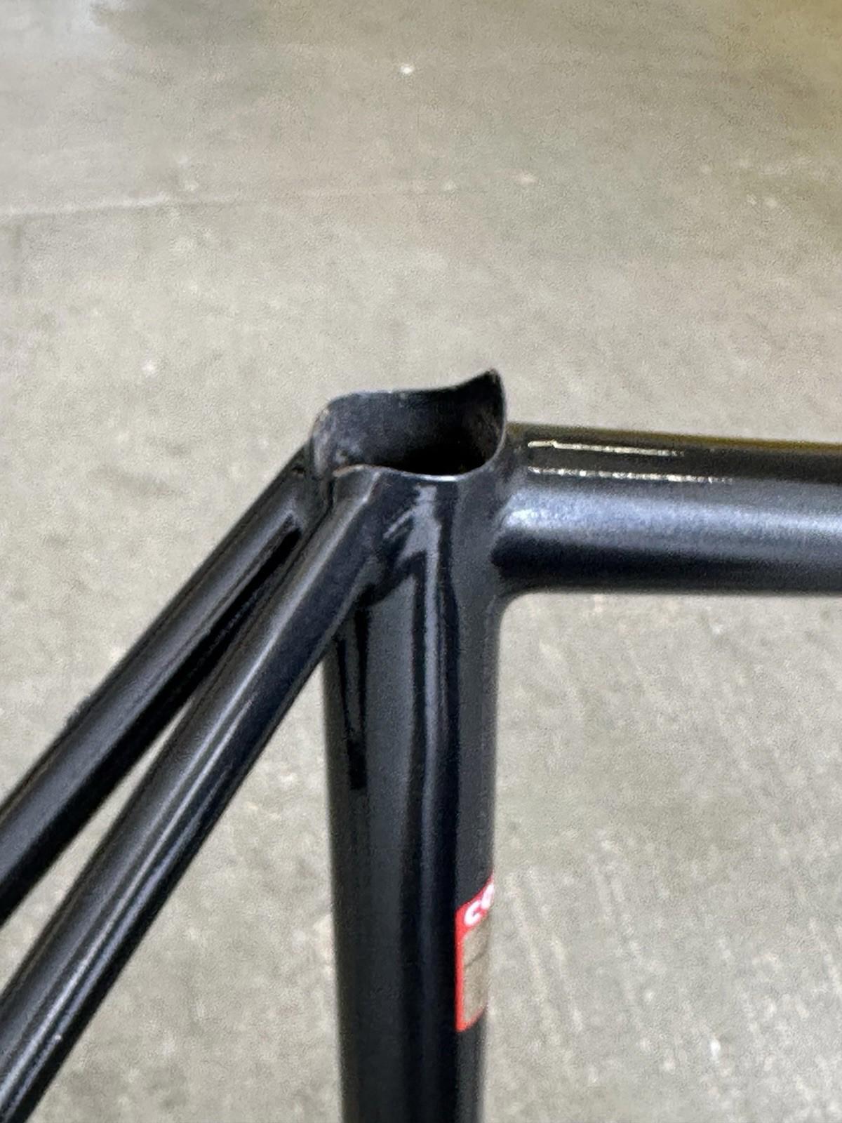 Rare Geliano Pista Columbus Tubing Split Seattube Track Custom Frameset