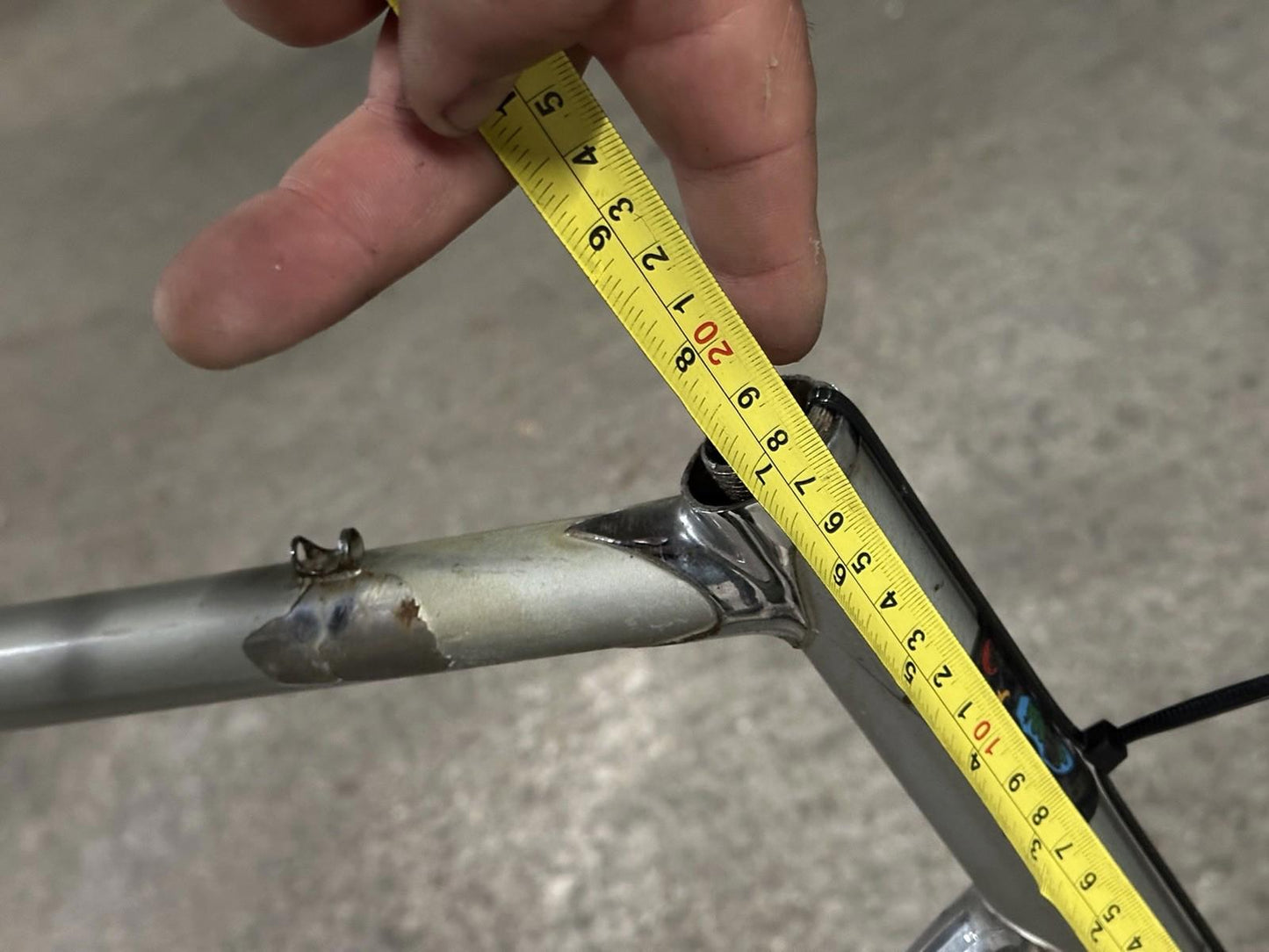 Cinelli Supercorsa Road Bike Frameset Needs Restoration