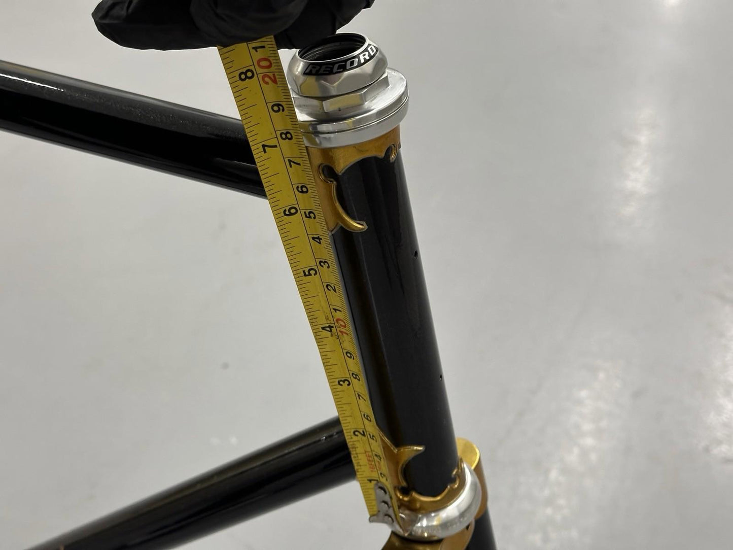 Youngs Cycles Rare English Lightweight Frameset Classic Record Headset Size Larg