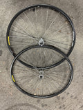 Shimano 600 700c vintage clincher wheelset with Campagnolo Omega rims