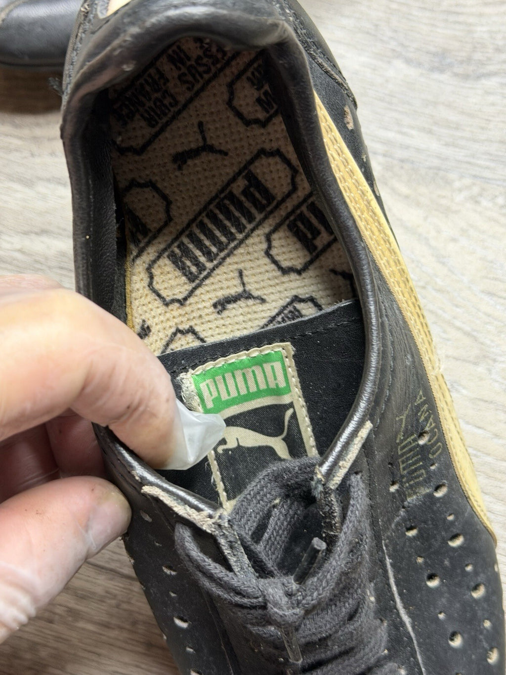 Vintage Puma Cycling Shoes