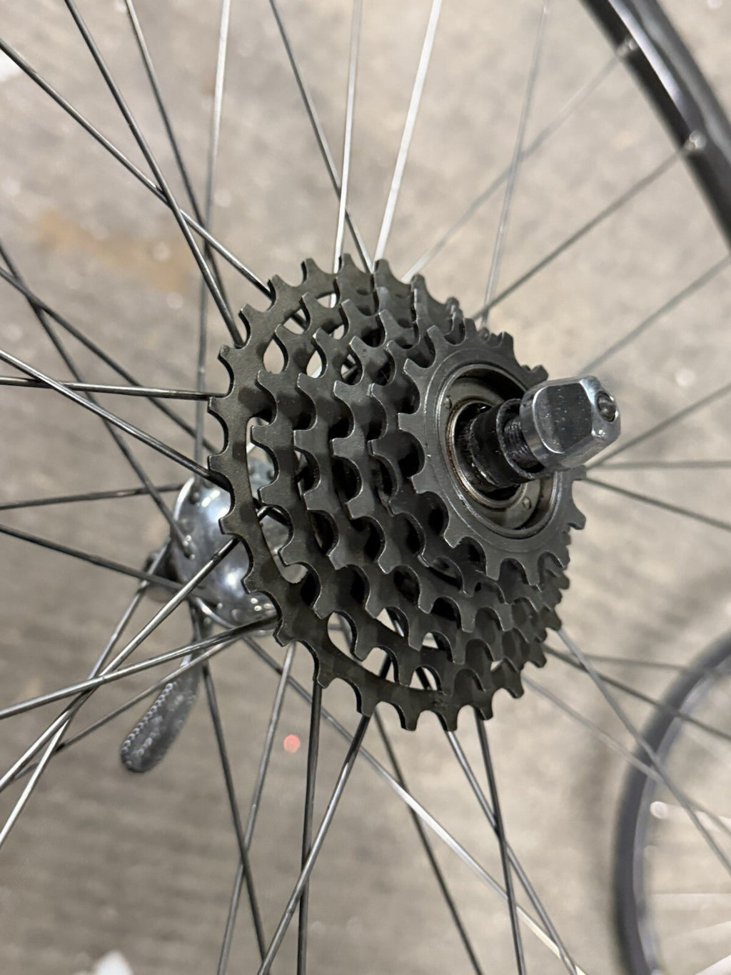 Vintage Campagnolo 6-Speed Road Clincher Wheelset – 700c