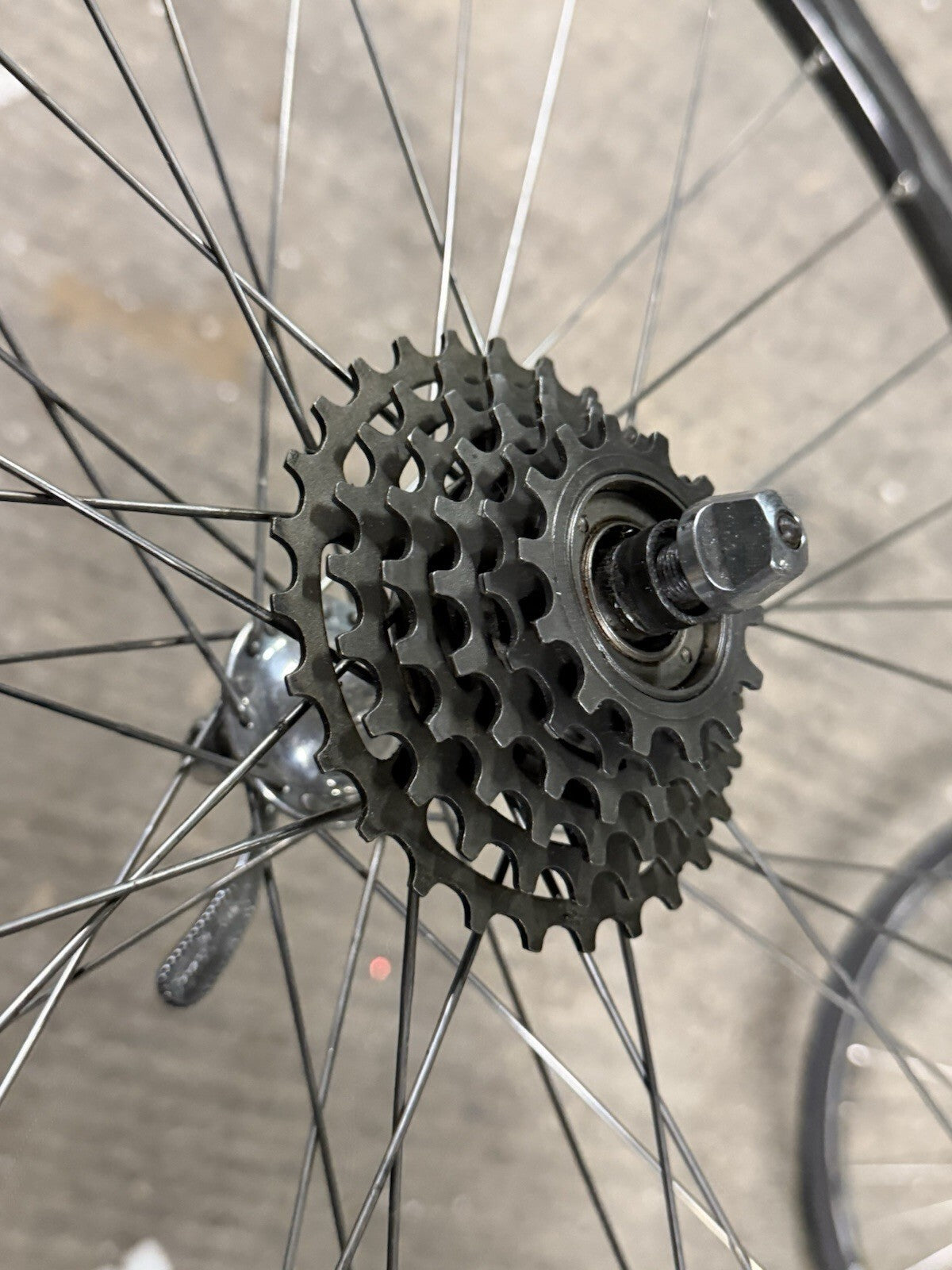 Vintage Campagnolo 6-Speed Road Clincher Wheelset – 700c