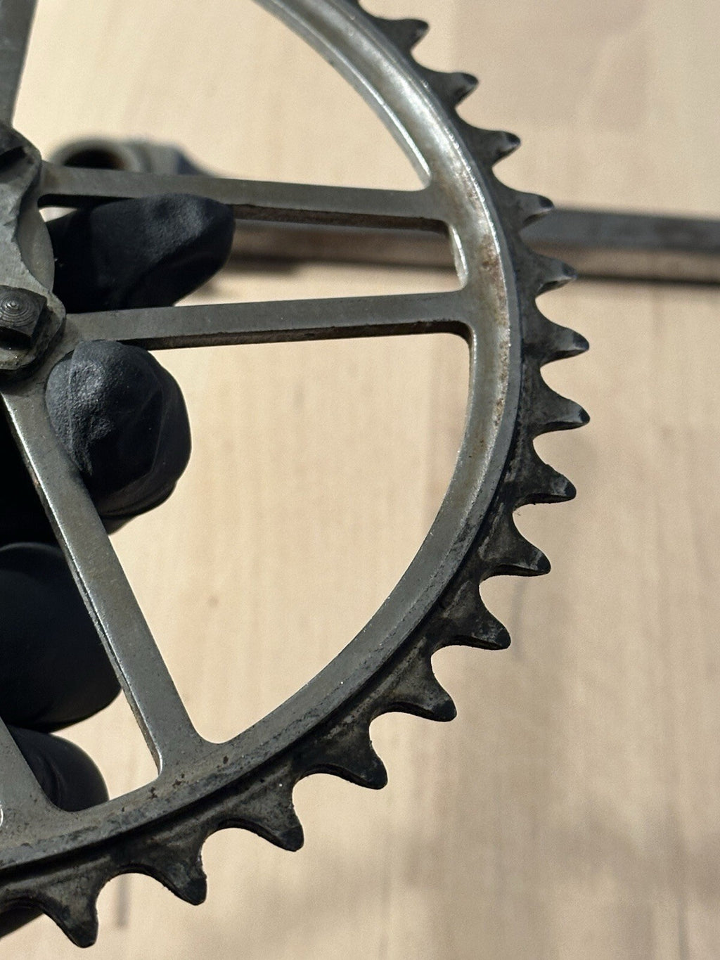 Rare Magistroni Crankset Road Track Vintage Cranks
