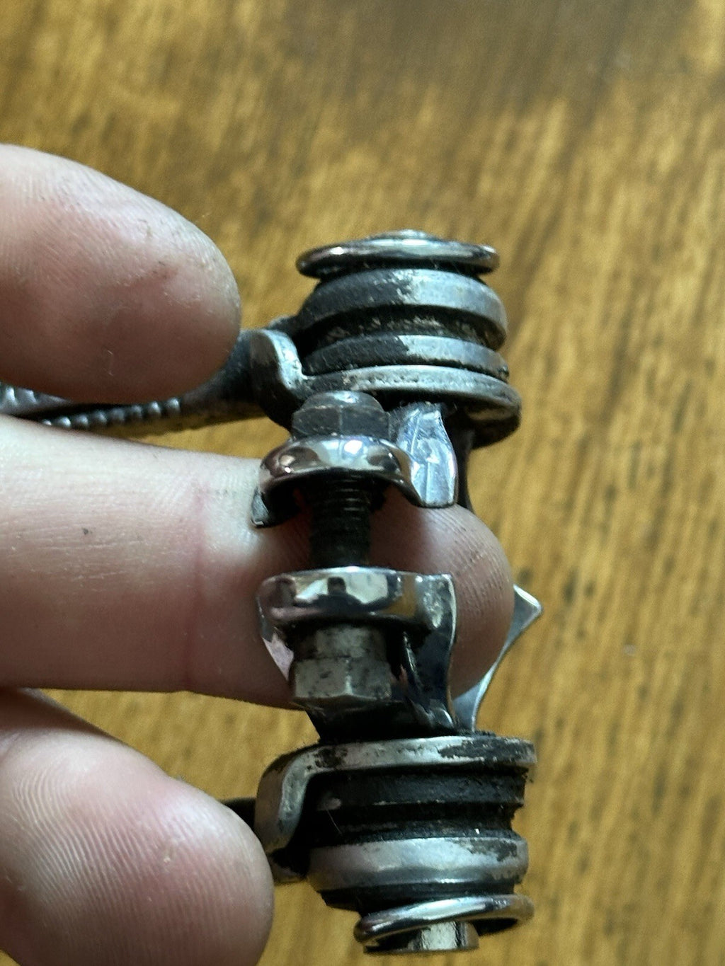 Vintage Campagnolo Clamp On Shifters Levers - view 7