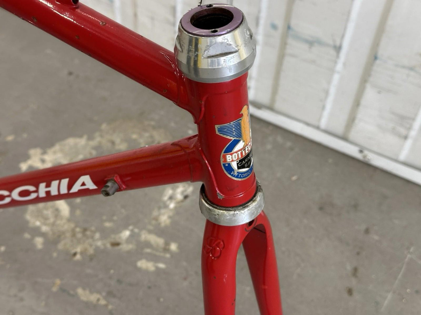 bottecchia 686 Vintage Road Frameset Small Classic Frame Campagnolo Headset