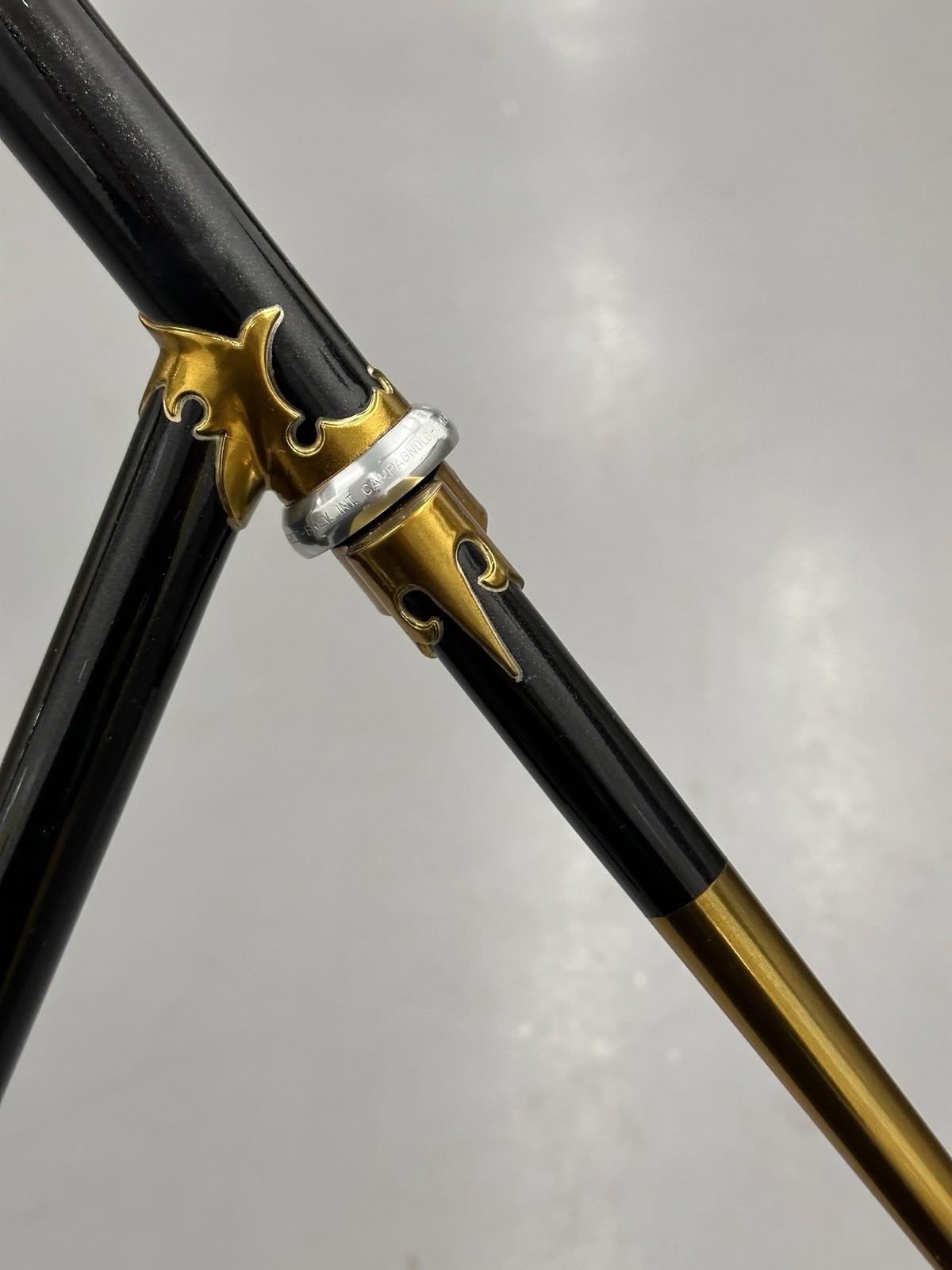 Youngs Cycles Rare English Lightweight Frameset Classic Record Headset Size Larg