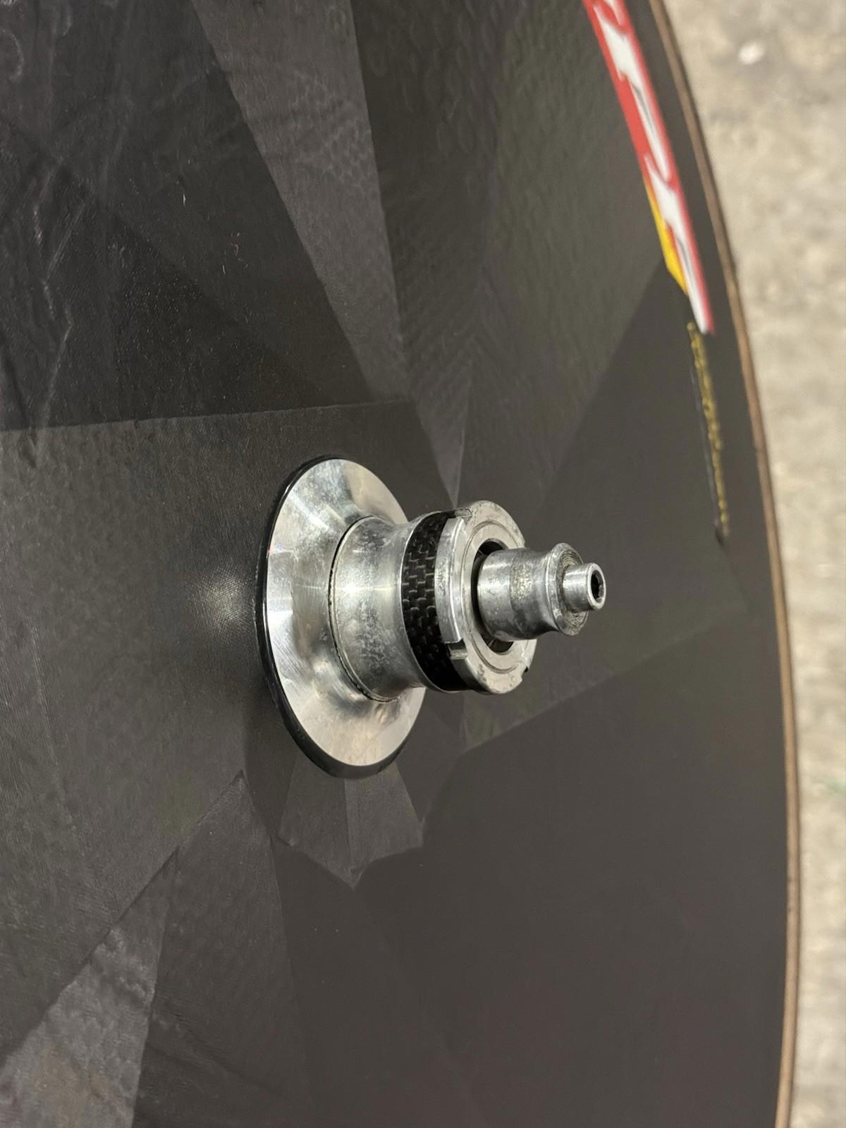 Zipp Rear Road Disc Wheel Tubular Can Be Converted To Track With Correct Axle