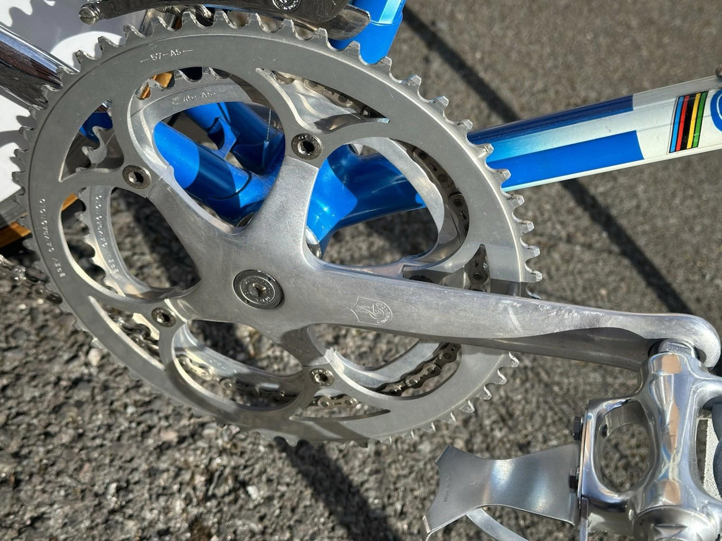 Rare F. Moser pursuit time trial campagnolo parts tt bike