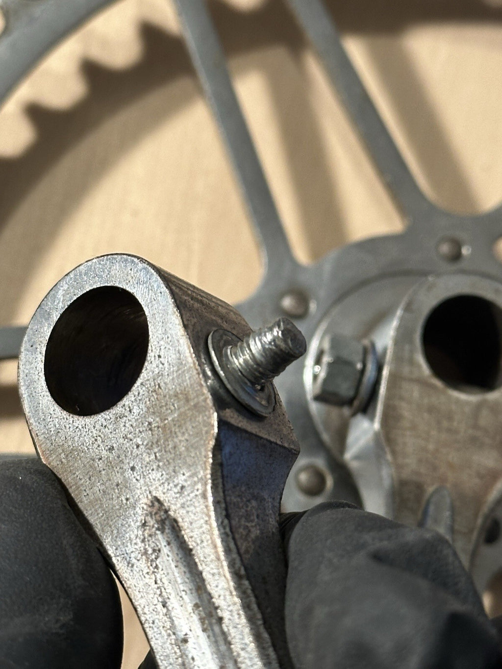 Rare Magistroni Crankset Road Track Vintage Cranks