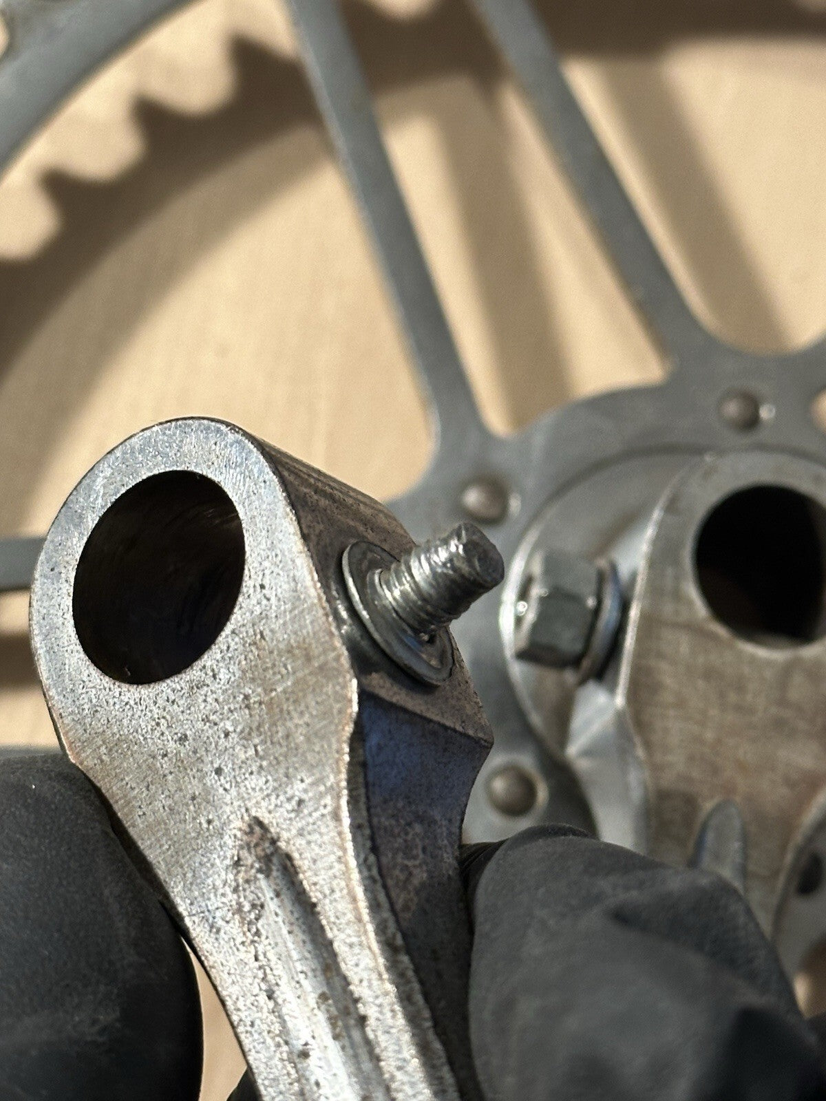 Rare Magistroni Crankset Road Track Vintage Cranks