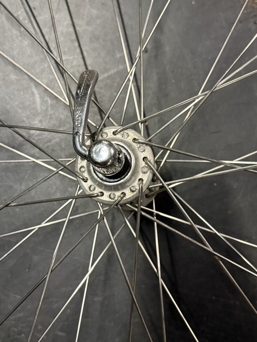 Vintage Campgnolo Clincher Wheelset Mavic Rims 8speed - view 12
