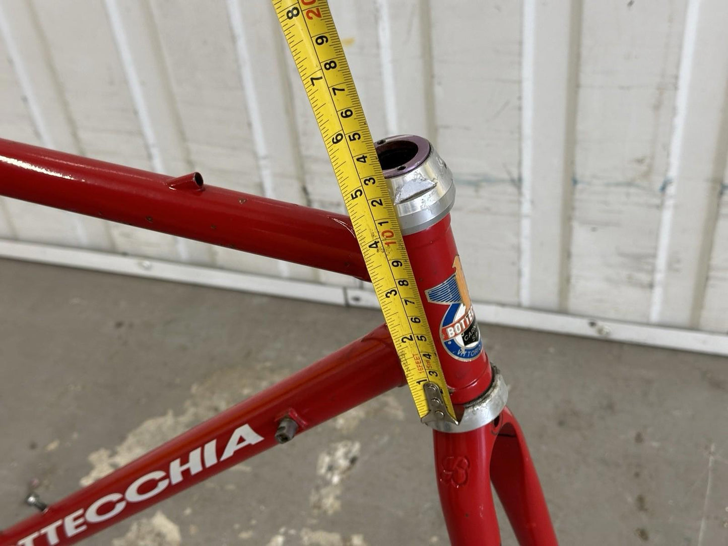 bottecchia 686 Vintage Road Frameset Small Classic Frame Campagnolo Headset