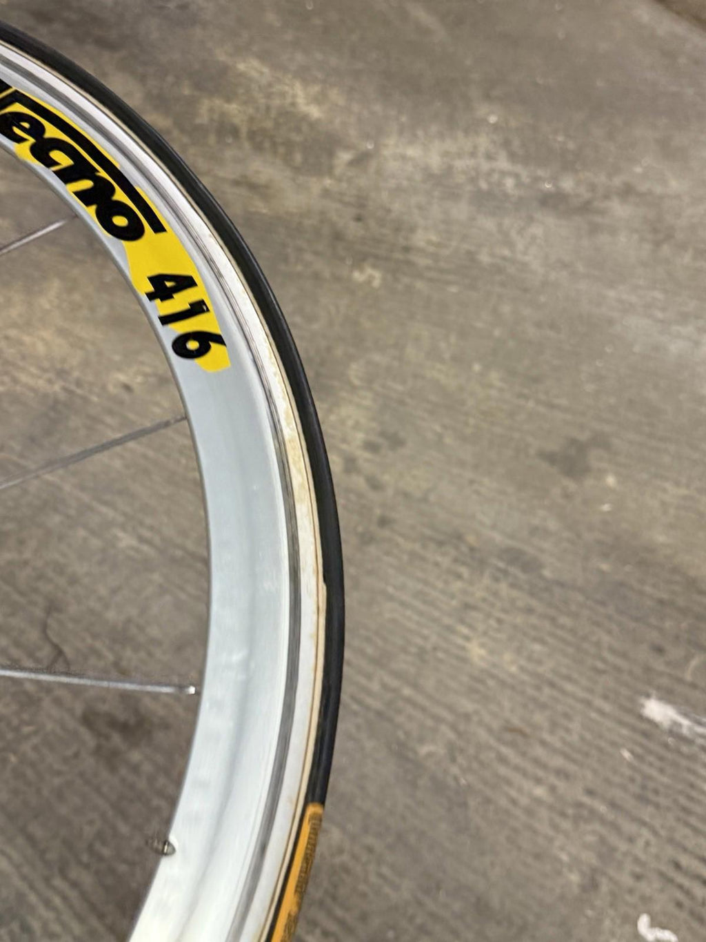 Gipiemme Tecno 416 Tubular Wheelset Fixed Gear Track Phil Wood Rear Hub