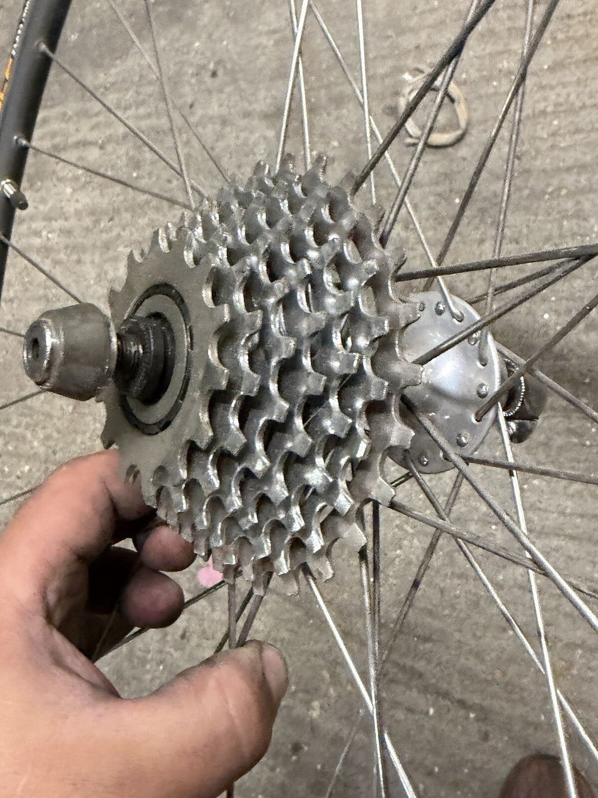 Shimano Sante Clincher Wheelset 7speed Cassette