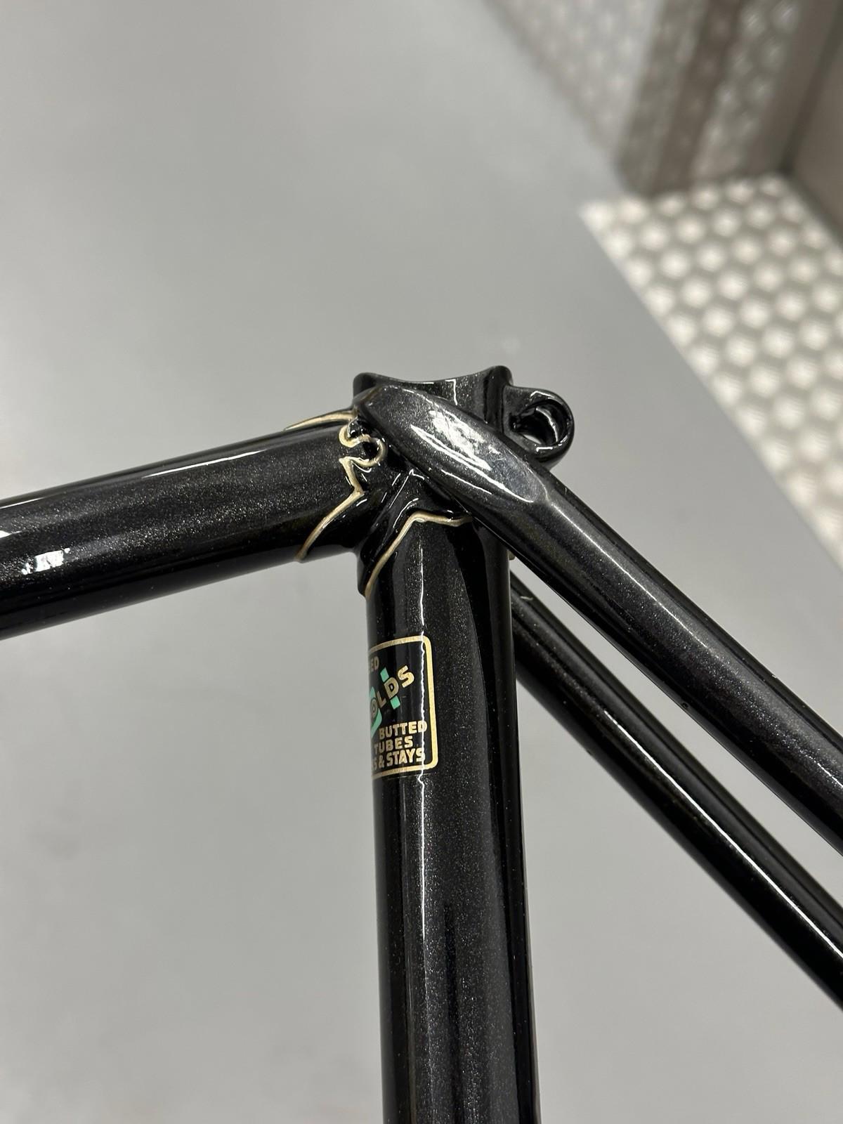 Youngs Cycles Rare English Lightweight Frameset Classic Record Headset Size Larg