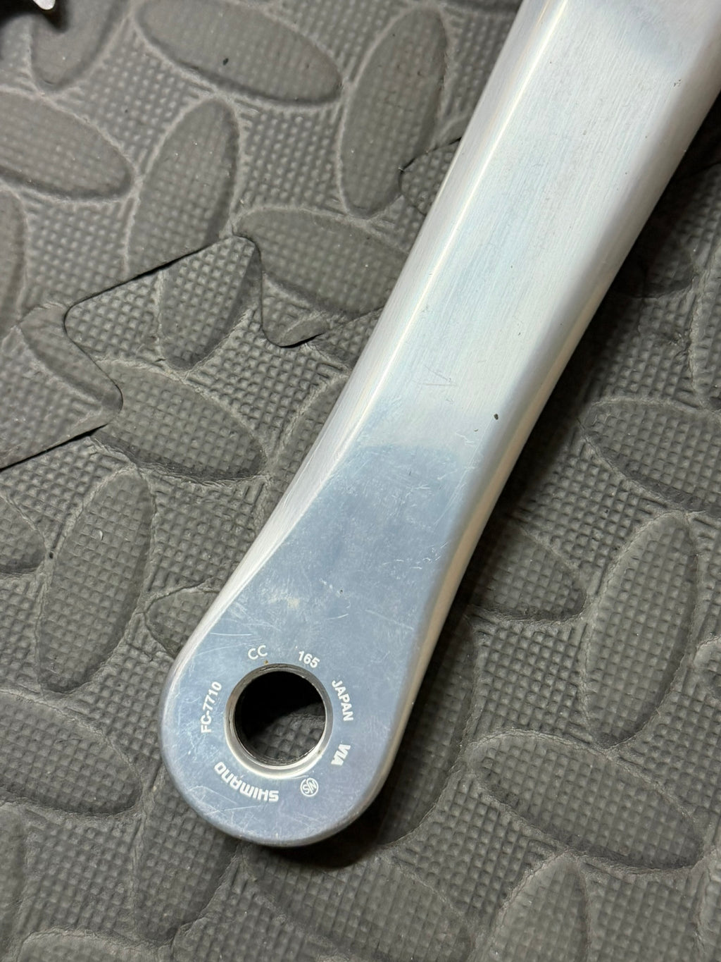 Dura Ace 7710 Track Crankset 165mm 48t